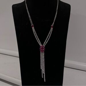 NEW Ruby Statement Cocktail Necklaces